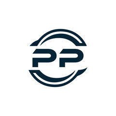 PP logo. P P design. White PP letter. PP, P P letter logo design. P P letter logo design in FIVE, FOUR, THREE, style. letter logo set in one artboard. P P letter logo vector design.