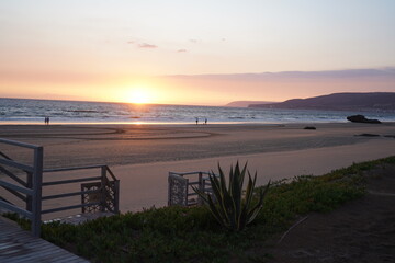 Sunsets in Taghazout, Morocco 
