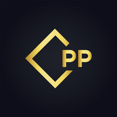PP logo. P P design. White PP letter. PP, P P letter logo design. P P letter logo design in FIVE, FOUR, THREE, style. letter logo set in one artboard. P P letter logo vector design.