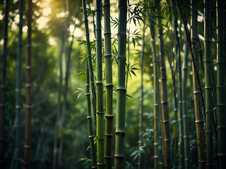 bamboo in the forest 