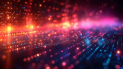 Technology fluorescent background material