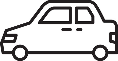 Car Line Icon