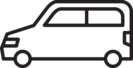 Car Line Icon