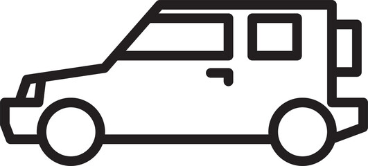Car Line Icon