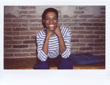 Cheerful woman