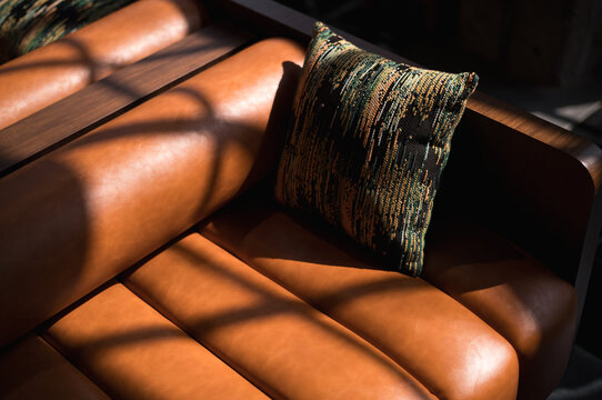 Orange Sofa