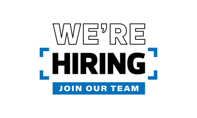 we're hiring join our team
