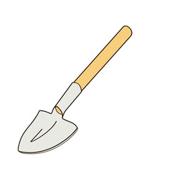 hand shovel spatula for caring house plants