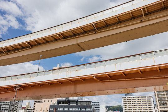 Multilevel Overpasses in Urban Landscape
