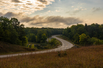 Country Winding Road