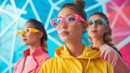 Diverse Cybersecurity Experts Monitoring Network in High-Tech Office for National Cyber Security Awareness Month