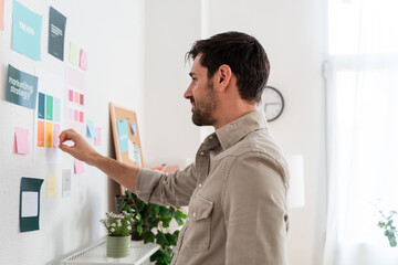 Man Planning Marketing Strategy