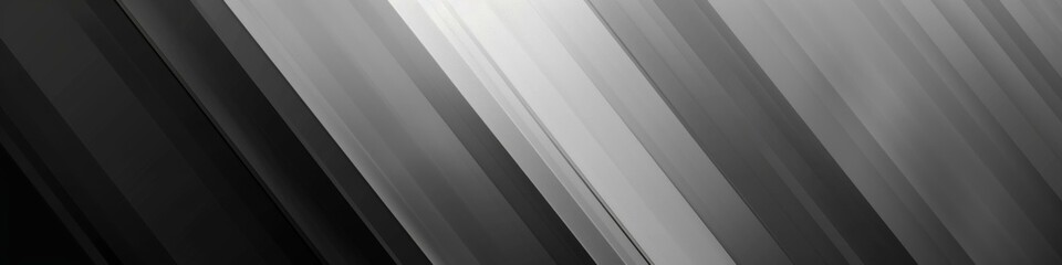 Obraz premium Abstract Black and White Geometric Lines Background