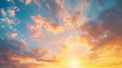 Gorgeous cloud background