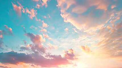 Gorgeous cloud background
