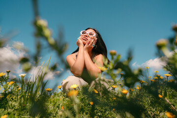 Thoughtful Gen Z asian teen portrait