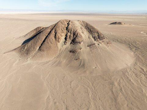 Beautiful Desert Hill In Atacama, Chile  