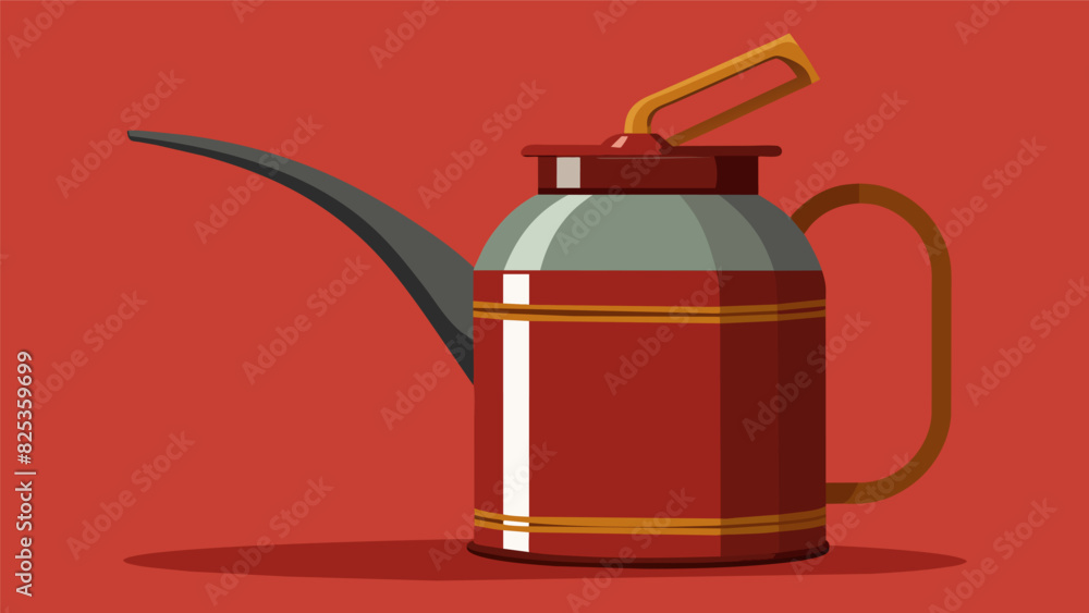 Poster the oil can with its distinctive curved spout is a familiar sight in the hands of generations of far