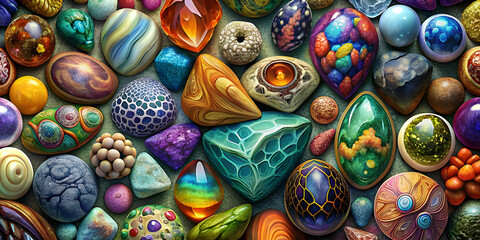 discover the vibrant world of unique stones