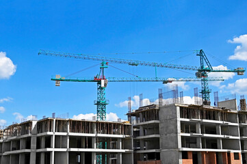 Multistage construction site