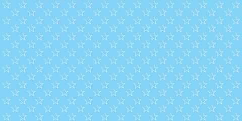 illustration of vector background with blue colored abstract star pattern	
