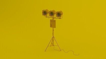 Photo studio light setup