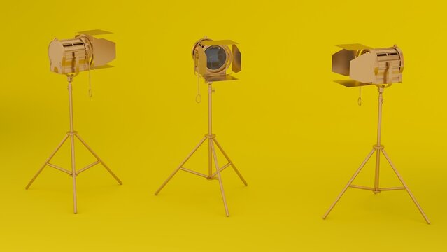 Photo studio light setup