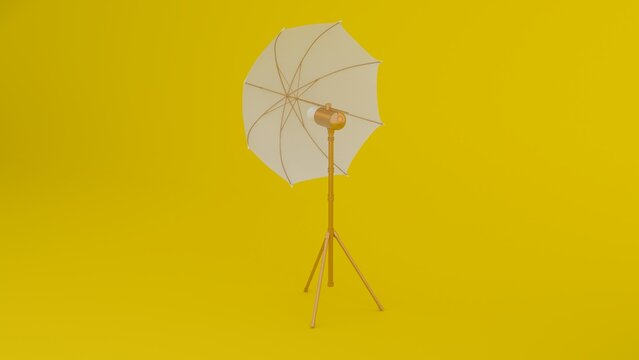 Photo studio light setup