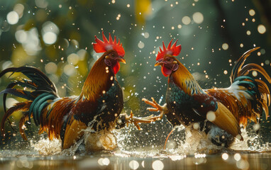 cockfight,generative ai