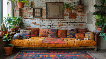 sustainable home decor, creating an eco-friendly home with upcycled furniture and organic textiles promotes a sustainable lifestyle