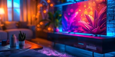 Virtual lofi living room background for streaming with cozy anime vibes. Concept Virtual backgrounds, Lofi music, Living room setting, Anime aesthetic, Cozy vibes