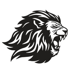 lion outline vector illustrator