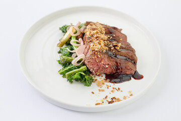 Sous Vide Lamb Rump With Beans