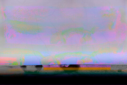 Abstract background with Ink Edge and Digital Noise Color Effect