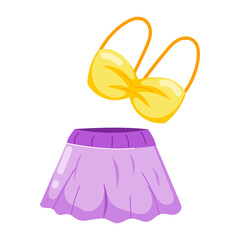 Clothing and fashion  Flat Stickers