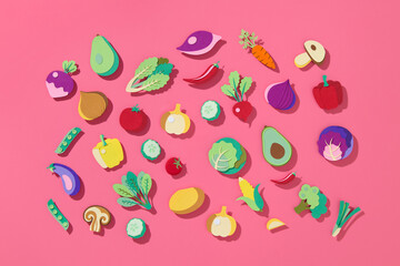 Happy world vegetarian day celebration.