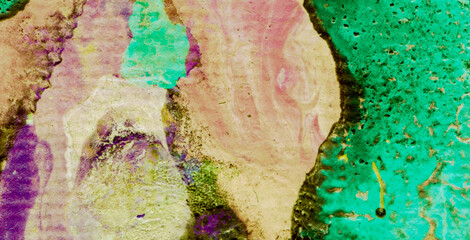 Ink Symphony: Embracing the Mystical Aura of Liquid Art in Oil