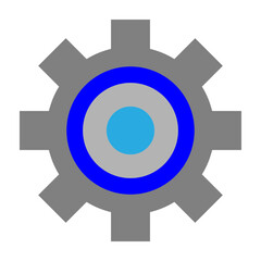 Configuration Flat Icon Design