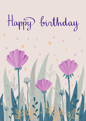 greeting card  happy birthday congratulations  celebrate anniversary