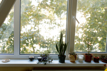 window in the workshop