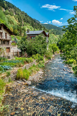 Fototapeta premium Ansalonga is a town in Andorra, in the parish of Ordino. Andorra