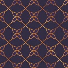 Naklejka premium Seamless geometric pattern with line texture on navy blue background