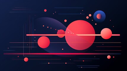 Obraz premium Abstract background. Illustration for cover, card, banner, poster, brochure or presentation.