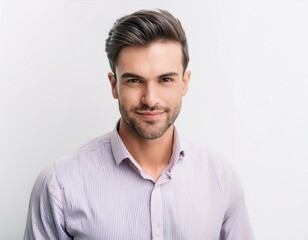 a person with a confident and determined expression, as if they are ready to take on any challenge