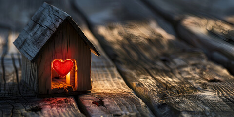 Adorable miniature home with heartfelt detail