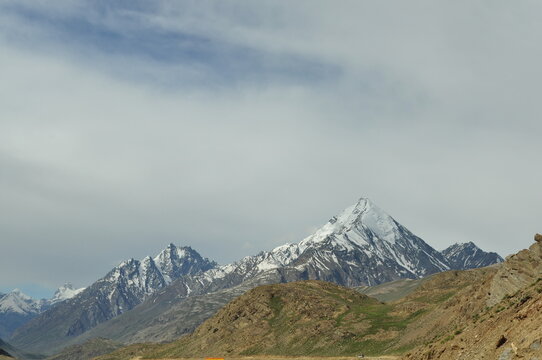 Scenic view of Transhimalaya range, Tibet