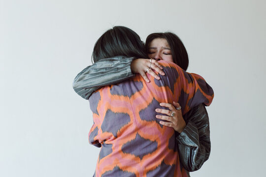 friendly hug
