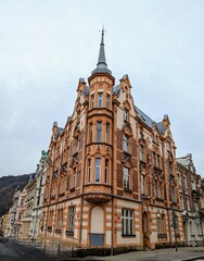 Obraz premium Historic building in Decin, Czech Republic