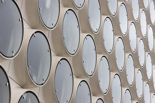 building with round windows