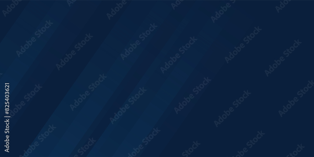 Wall mural blue background. dark blue abstract background geometry shine and layer element vector for presentat
